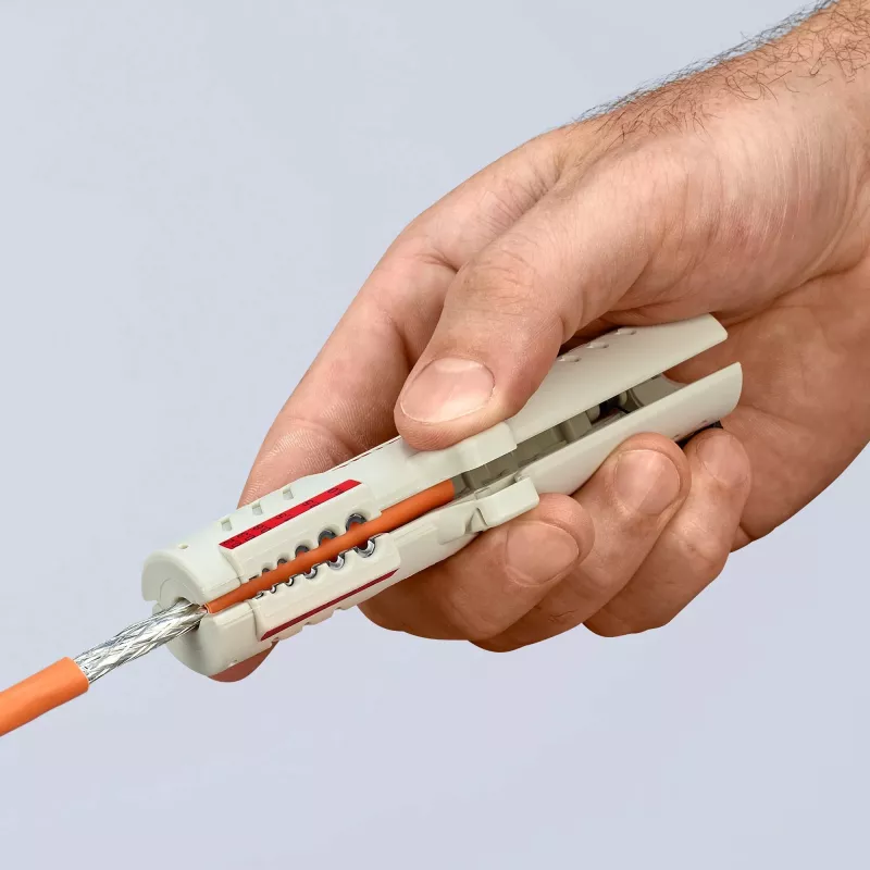 Pelacables Knipex 16 65 125 SB gris