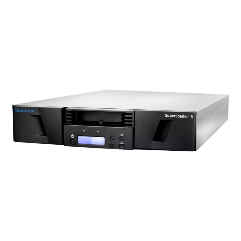 Cargador automático y biblioteca de almacenamiento Quantum SuperLoader 3 cartucho de cinta SAS 2700 GB/h