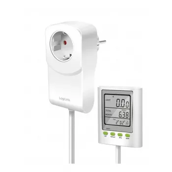Medidor de consumo eléctrico LogiLink EM0006 monitorización de energía
