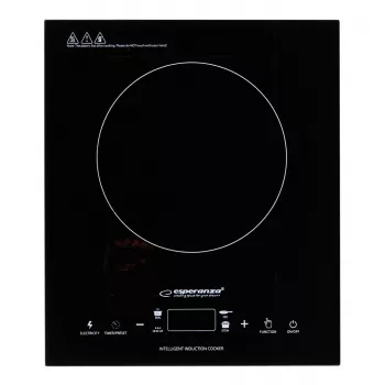 Esperanza EKH009 Placa de cocina Negro Superficie plana 28 cm Placa de inducción 1 zona(s) de cocción