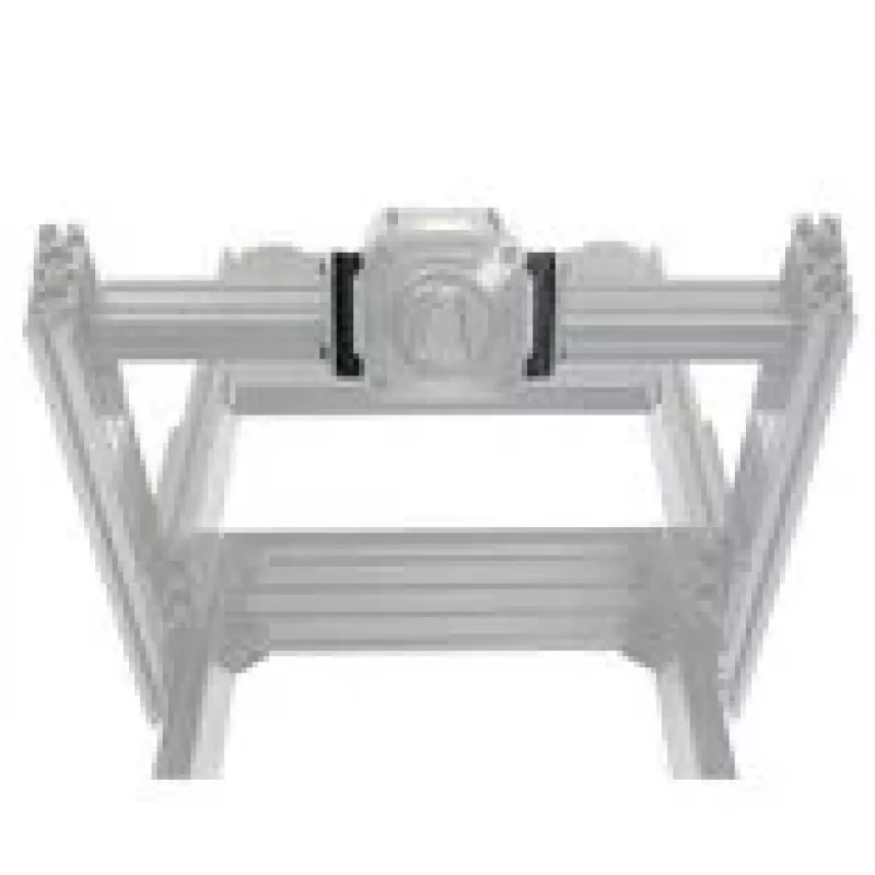 Asetek SimSports Anclaje Frontal para Podium Brackets - negro, 70 mm de diámetro de tornillos