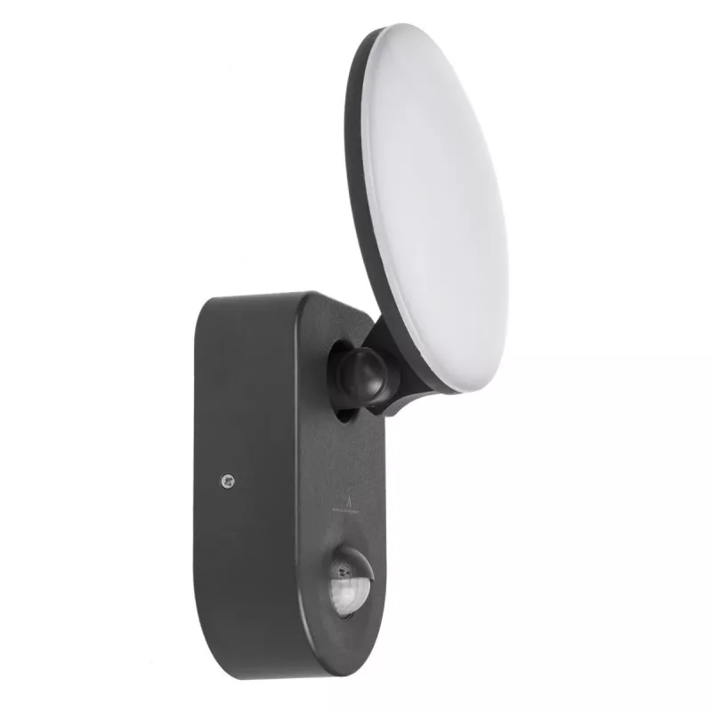 Lámpara de pared LED MACLEAN MCE367 con sensor PIR, lámpara de pared exterior con detector de movimiento