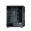 Caja de ordenador Zalman I3 NEO ARGB negra Midi Tower