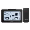 Estación meteorológica SENCOR SWS 2850 — temperatura y humedad interior/exterior, 1 sensor inalámbrico, 433,92 MHz, memoria máx/mín