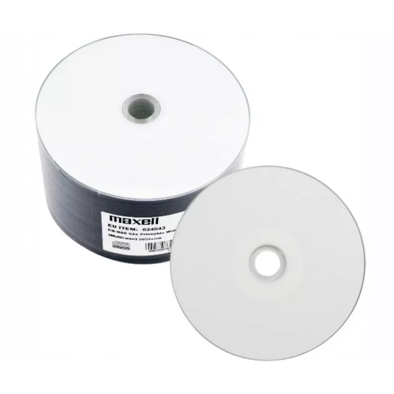 MAXELL CD-R 700MB 50 uds. 52x80 min, torre, CD-R imprimible
