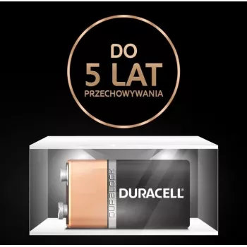 Pila Duracell 9V pack individual 9VDUR BT0009