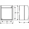Busch-jaeger 2601/5W-53 gris