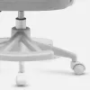 Silla giratoria mark adler Junior 4.5 gris — silla de escritorio ergonómica, altura ajustable 40–50 cm, respaldo de malla, base con ruedas, reposabrazos, soporte lumbar