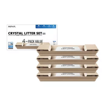 PETKIT Crystal Litter para Purobot Crystal Duo 4 bolsas