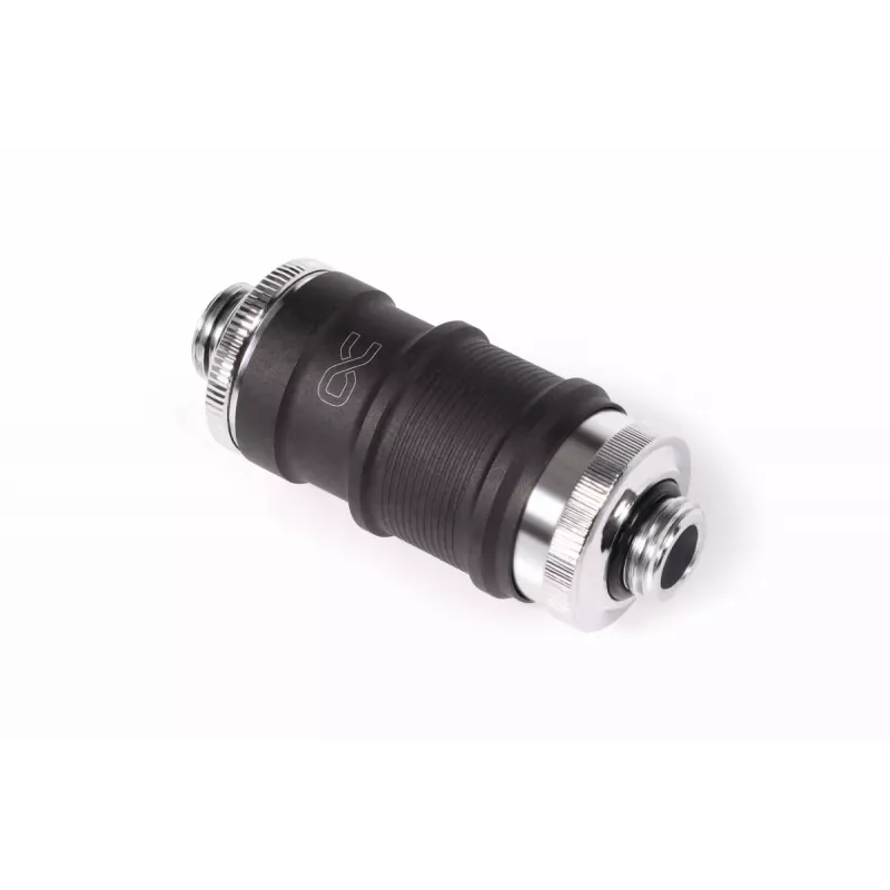 Adaptador de bloque de agua Aquatuning GmbH 13876 Latón Níquel Plástico Negro Cromo