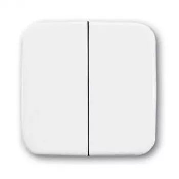 Accesorio para interruptor eléctrico Busch-Jaeger 2505-214, blanco