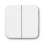 Accesorio para interruptor eléctrico Busch-Jaeger 2505-214, blanco