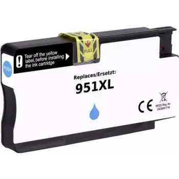 Renkforce Tinta compatible que reemplaza a HP 951 XL (CN046AE) Cian RF-I-HP951XLC RF-5718848 (RF-5718848)