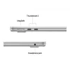 Portátil Apple MacBook Air de 13,6 pulgadas (2025) MW0W3D/A, Apple M4, 16 GB, 256 GB SSD, Plata