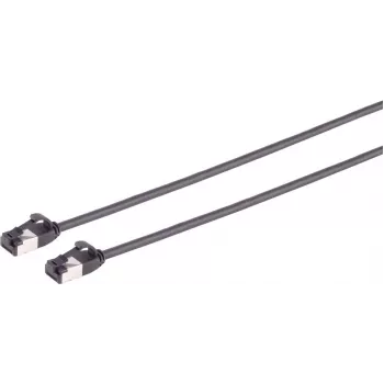 Cable de red ShiverPeaks 08-47055 Cat8.1 U/FTP (STP) RJ-45 a RJ-45 5 m negro