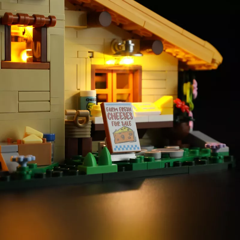Lumibricks Farm Cheese House set de construcción