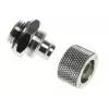 Pieza para sistema de refrigeración de ordenador BitsPower BP-WTP-C11J – racor de latón, acabado plata niquelada