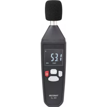 VOLTCRAFT SL-80 sonómetro 30 - 130 dB 31,5 Hz - 8 kHz (VC-13101365)