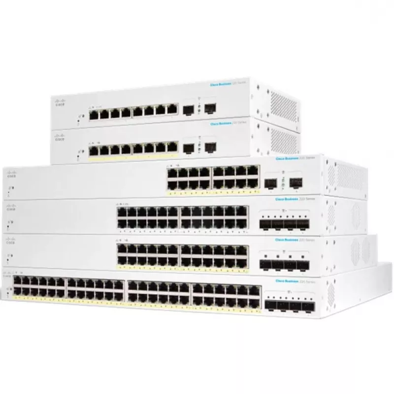 Switch Gigabit Ethernet L2 gestionado Cisco CBS220-48FP-4X-EU
