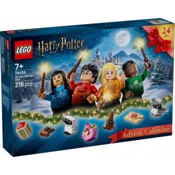 Juguete de construcción LEGO Harry Potter calendario de adviento 2025 set 76456 – 278 piezas, 8 minifiguras, edad 7+