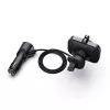 Transmisor FM SAVIO TR-14 Bluetooth USB, FM 87,6–107,9 MHz, MicroSD, USB-C, alimentación de coche 12 V