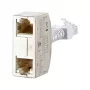 METZ CONNECT BTR Cable Sharing Adapter pnp 3 - Divisor de red - RJ-45 (H) a RJ-45 (M) - 8,9 cm - Gris (pack de 2) (130548-03-E)