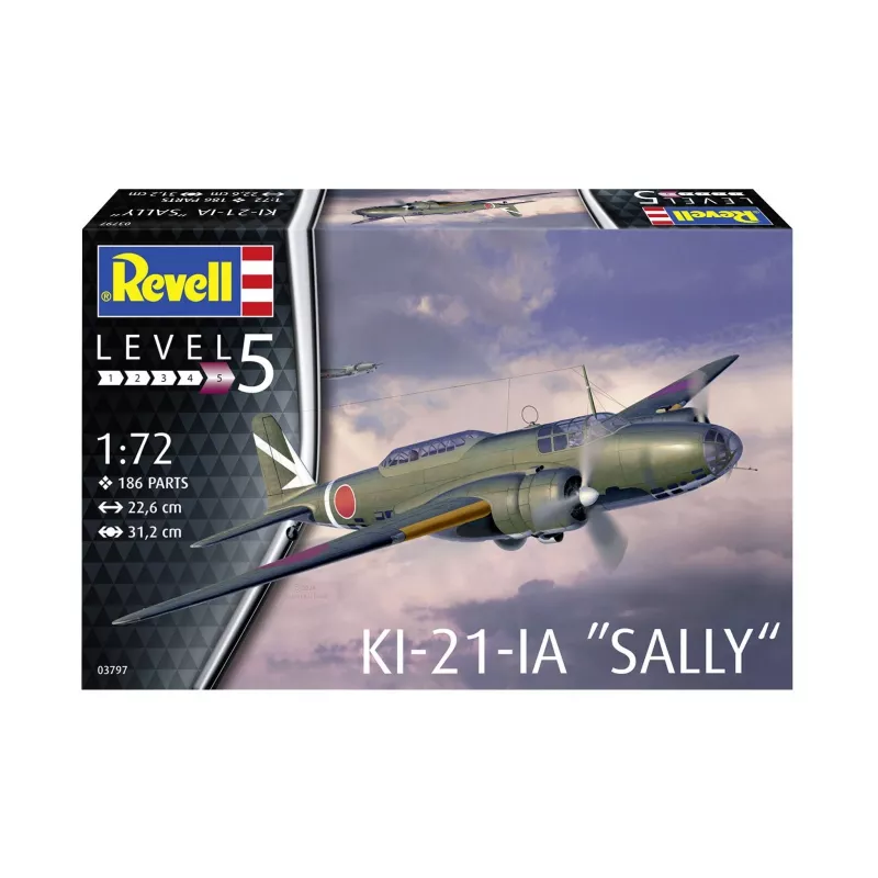 Maqueta Revell KI-21-LA Sally 1:72