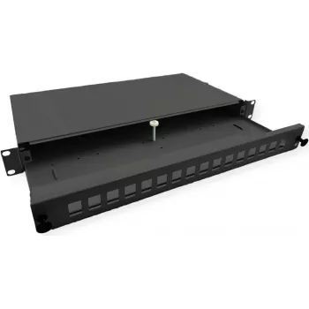 Panel de conexiones ROLINE 19LWL caja+frontal para 16x keystones (21.17.0351)