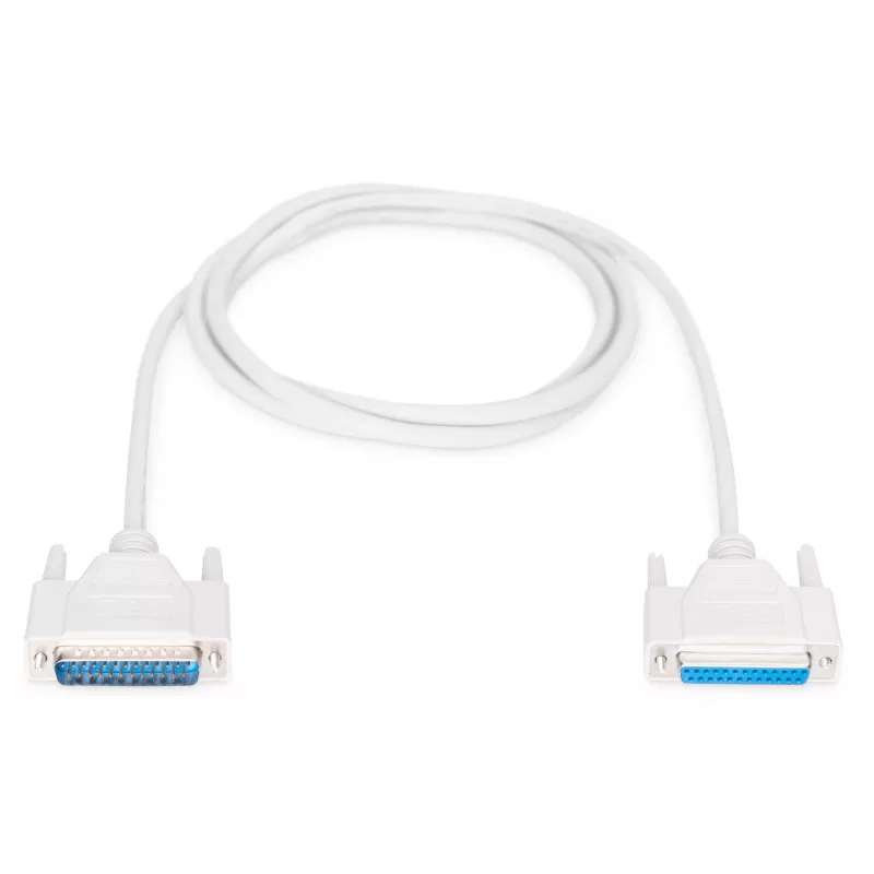 Cable de prolongación de transmisión de datos Digitus D-Sub25/M - D-Sub25/H