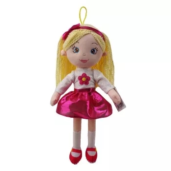 TULILO Eliza muñeca de tela 38 cm peluche para jugar y decorar