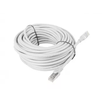 LANBERG Cable de red Cat5e U/UTP RJ-45 PCU5-10CC-1500-S, 15 m, Gris, CCA, 26 AWG, 100 MHz