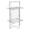 Tendedero eléctrico plegable Adler AD 7829 — 300 W, 148×52×90 cm, blanco, de pie