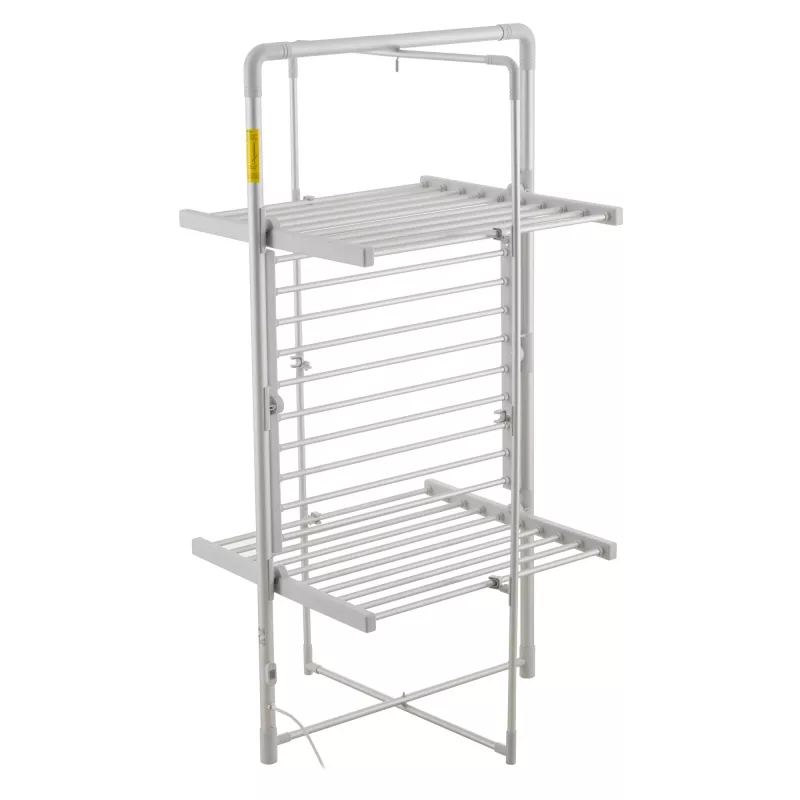 Tendedero eléctrico plegable Adler AD 7829 — 300 W, 148×52×90 cm, blanco, de pie