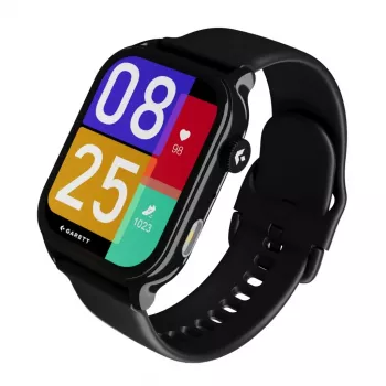 Smartwatch Garett Activity 3 negro — funciones básicas de fitness y notificaciones