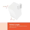 Soporte de pared Vogels | SWM 3021 soporte de pared universal para altavoz | Inclinable, orientable | Capacidad de carga máxima 5 kg | Blanco