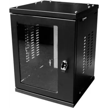 LogiLink W06Z33B - Negro - Armario de pared - 20 kg - 31,2 cm - 30 cm - 23,5 cm (W06Z33B)