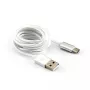 Sbox USB-TYPEC-15W USB->Type C M/M 1,5 m blanco coco