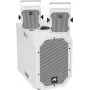 Set de altavoces activos Omnitronic BOB-10A ws con 2x BOB-4 ws – caja principal activa BOB-10A y dos satélites BOB-4, altavoces PA activos compactos