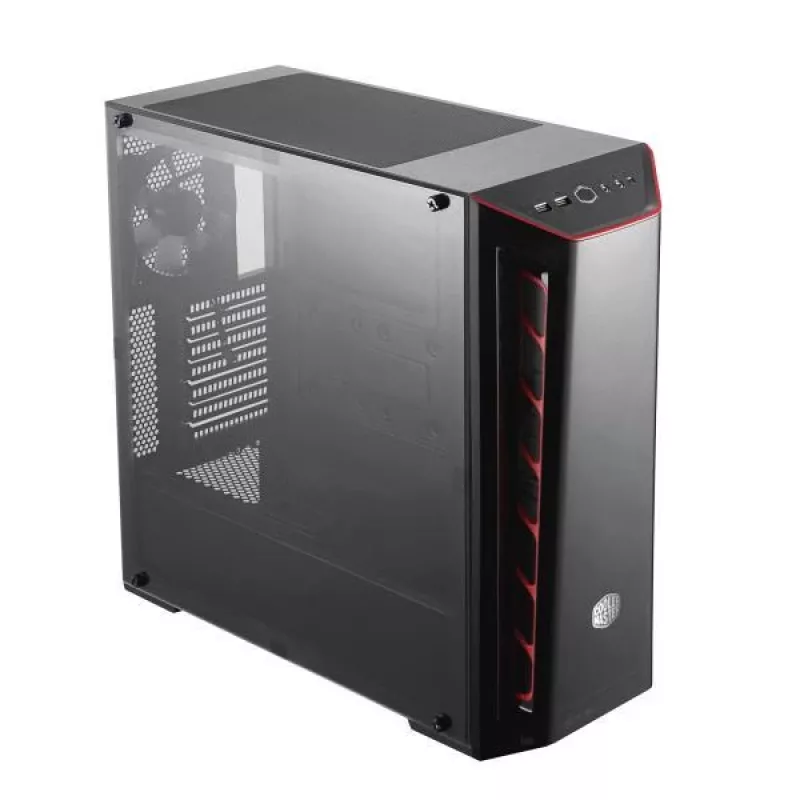 Cooler Master MB520-KGNN-S01 MasterBox 520 negra, ATX, semitorre, ventana transparente sin marco