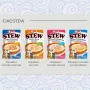 Snack de alimento húmedo para gatos INABA Ciao Stew pollo y vieira sobre de 40 g — sin cereales, adultos, cárnico