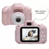 Cámara digital infantil DENVER KCA-1340RO — compacta 85 g, rosa