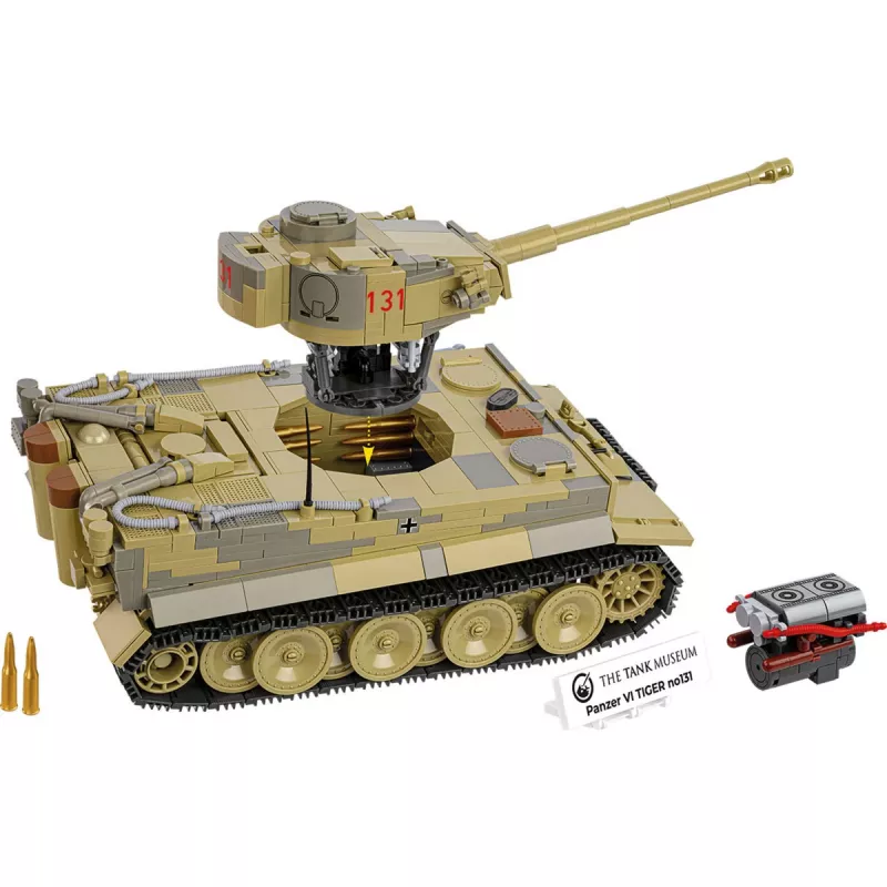 Set de construcción COBI Panzer VI Tiger no131 1275 piezas