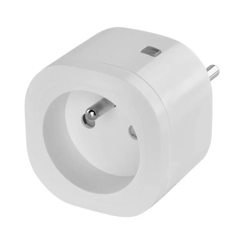 Enchufe de red Omajin OSP-FR-01-EC estándar europeo, con toma de tierra, modelo OSP-FR-01-EC