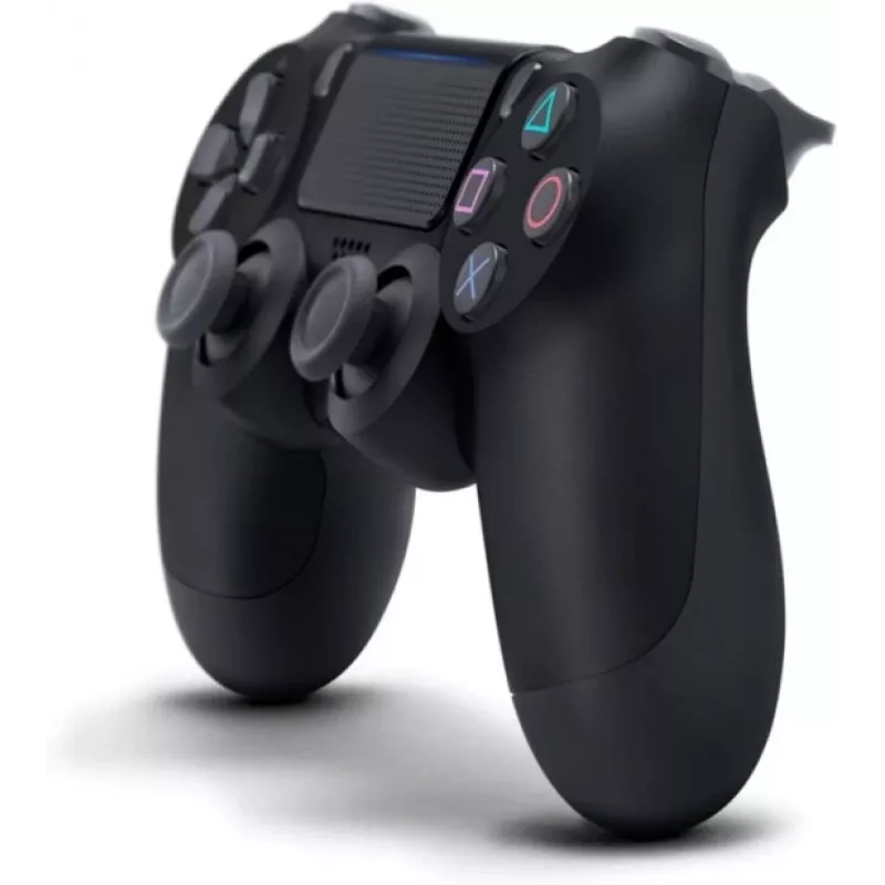 Mando inalámbrico Sony DualShock 4 – negro, batería de iones de litio integrada, altavoz, touchpad, vibración, giroscopio, acelerómetro