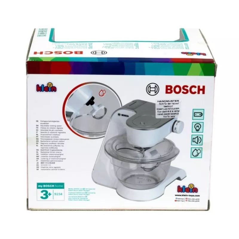 Robot de cocina de juguete KLEIN Bosch Silver 9234 — réplica de juguete de un electrodoméstico