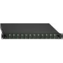 Caja de empalme de fibra óptica Rutenbeck BasicLine 19 pulgadas ampliable, montaje en rack 19 pulgadas