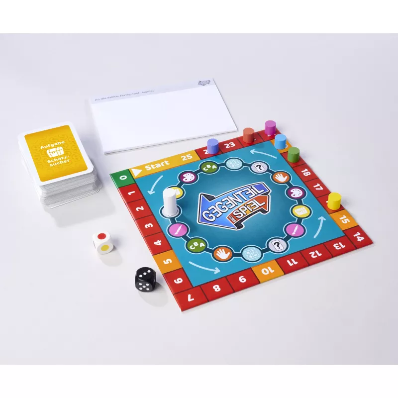 Juego de mesa Gegenteil, juego de rompecabezas