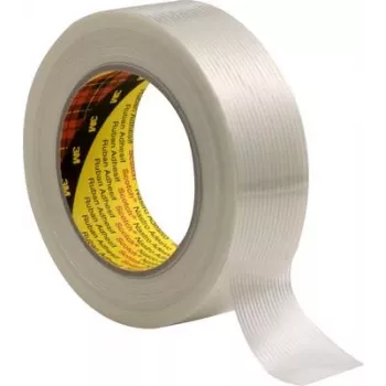 3M 89562550 cinta para interiores 50 m Biaxially Oriented Polypropylene (BOPP), fibra de vidrio transparente