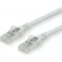 Roline - Cable de parcheo - RJ-45 (macho) a RJ-45 (macho) - 1,5 m - SFTP, PiMF - CAT 6 - Libre de halógenos, moldeado, flexible - Gris