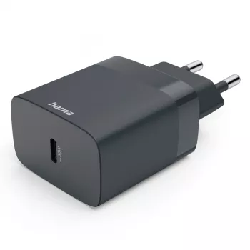 Hama 00086442 cargador para dispositivos móviles smartphone gris AC carga rápida interior